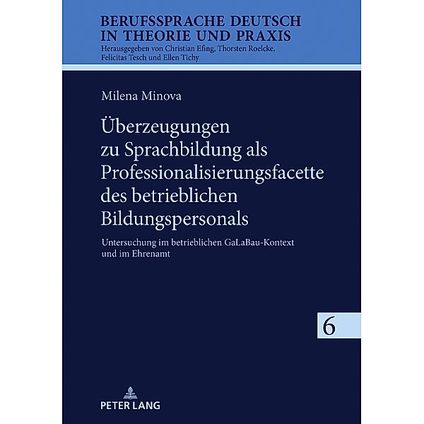 Ueberzeugungen zu Sprachbildung als Professionalisierungsfacette des betrieblichen Bildungspersonals, Minova Milena Minova