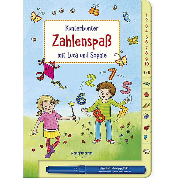 Übungen für die Vorschule / Kunterbunter Zahlenspaß mit Luca und Sophie