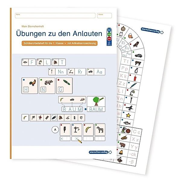 Übungen zu den Anlauten - Lernheft, sternchenverlag GmbH, Katrin Langhans