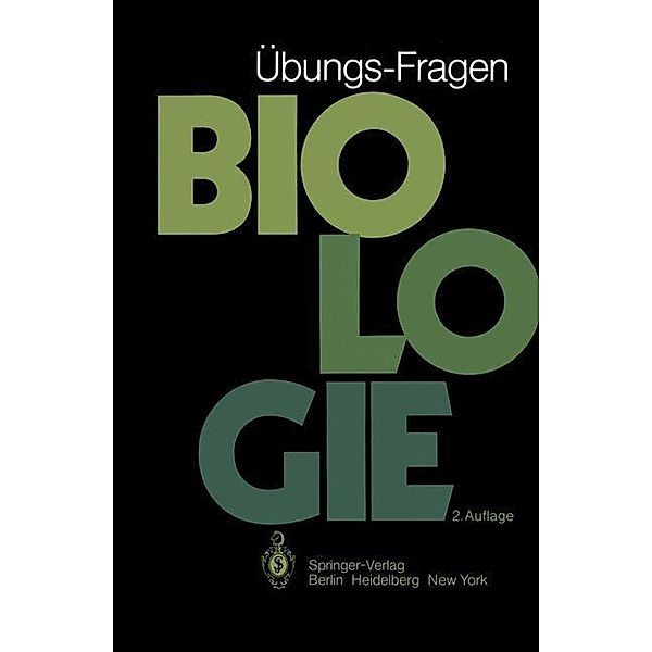 Übungs-Fragen Biologie, H. -B. Strack