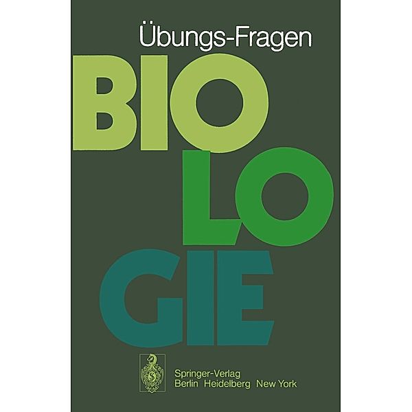 Übungs-Fragen Biologie, H. B. Strack