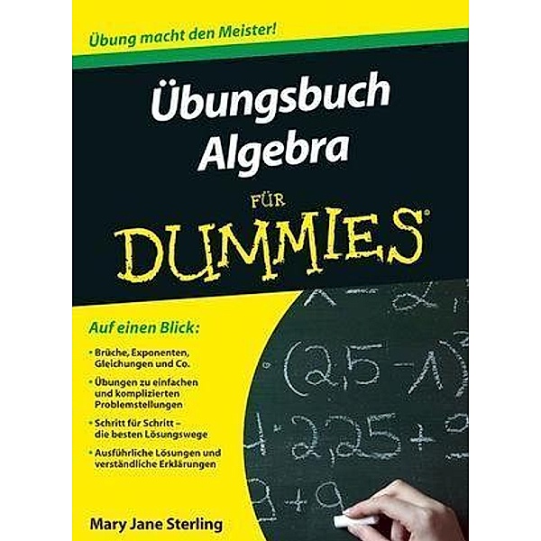 Übungsbuch Algebra für Dummies / ...für Dummies, Mary Jane Sterling