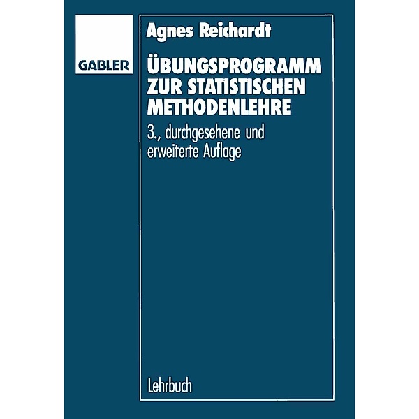 Übungsprogramm zur statistischen Methodenlehre, Ágnes Reichardt