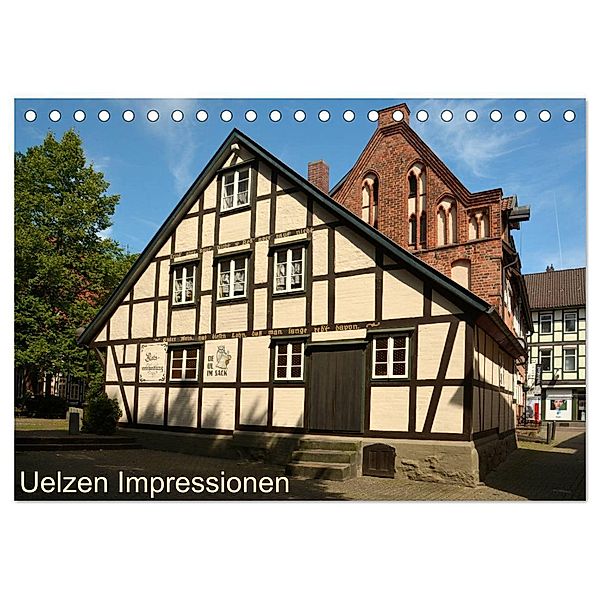 Uelzen Impressionen (Tischkalender 2024 DIN A5 quer), CALVENDO Monatskalender, Christiane Kulisch