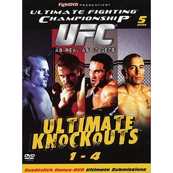 UFC - Ultimate Knockouts Boxset 1-4 / Ultimate Submissions Germany, Ufc