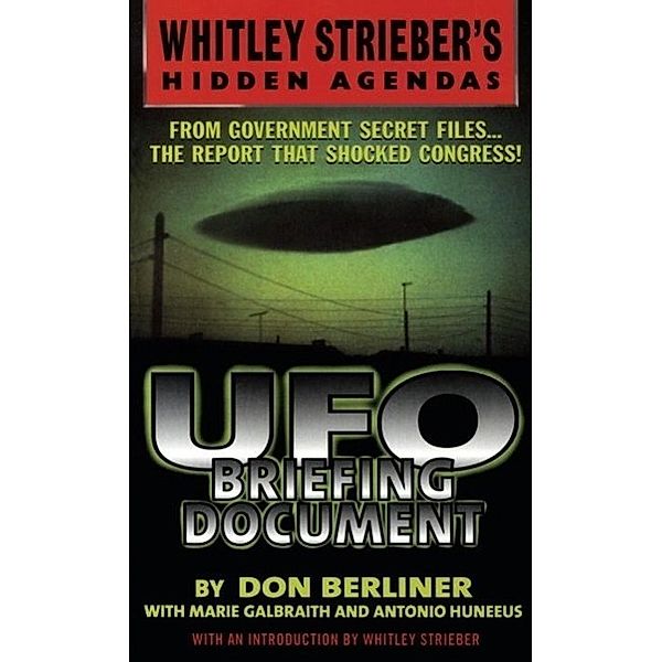 UFO Briefing Document, Don Berliner