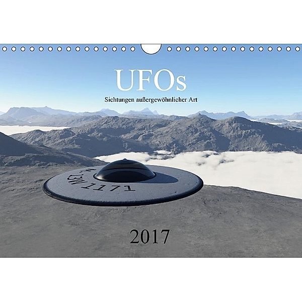 UFOs - Sichtungen außergewöhnlicher Art (Wandkalender 2017 DIN A4 quer), Michael Wlotzka und Linda Schilling