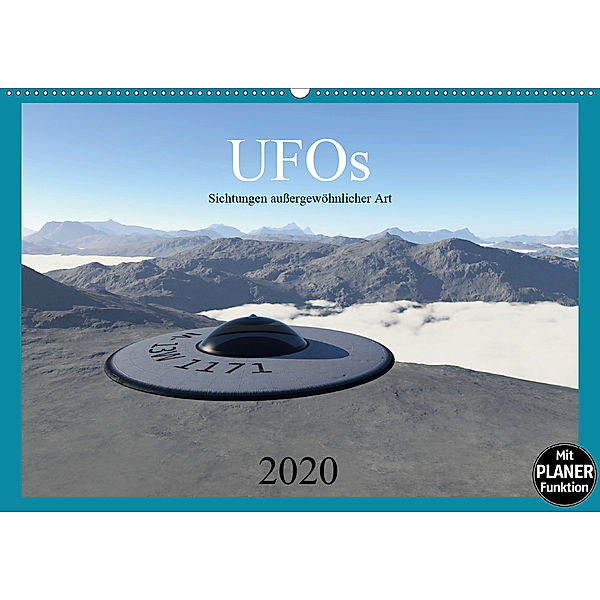 UFOs - Sichtungen außergewöhnlicher Art (Wandkalender 2020 DIN A2 quer), Linda Schilling