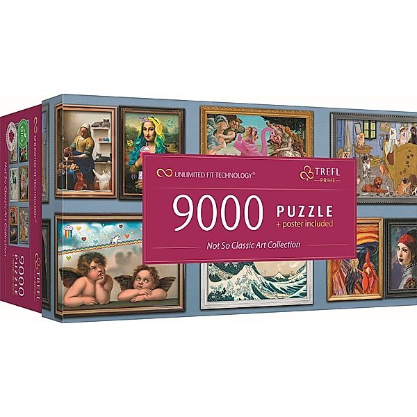 Trefl UFT Puzzle 9000 - Classic Art Collection