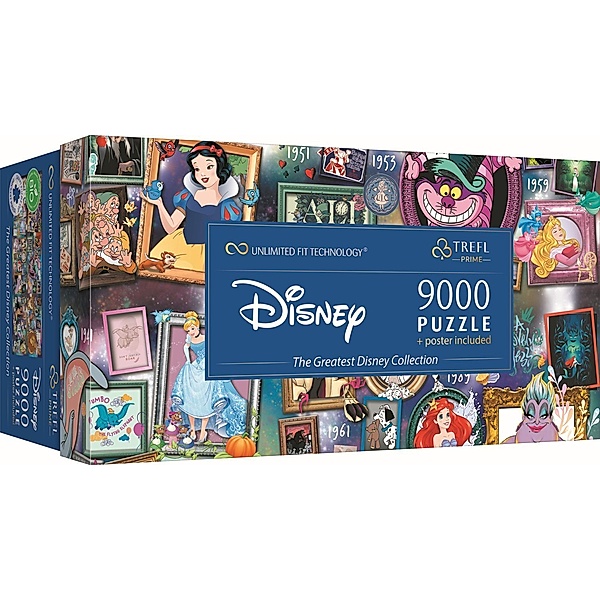 Trefl UFT Puzzle 9000 - The Greatest Disney Collection