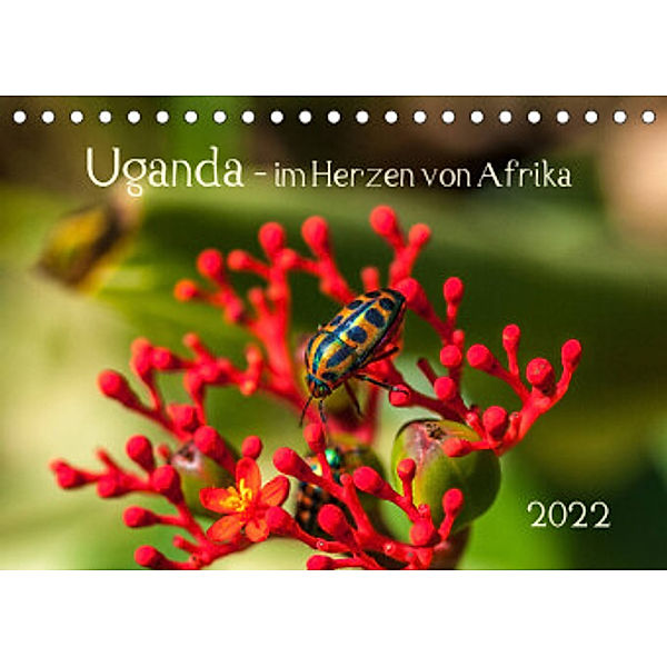 Uganda - im Herzen von Afrika (Tischkalender 2022 DIN A5 quer), Barbara Bethke