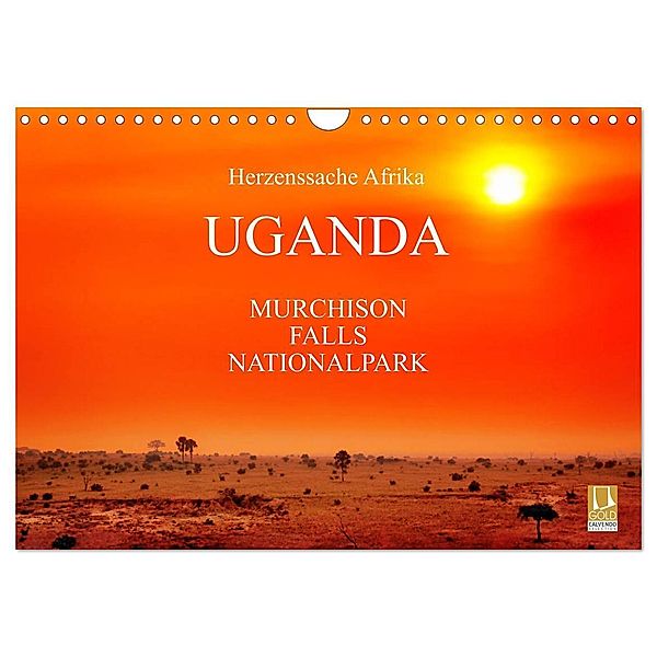 UGANDA - Murchison Falls Nationalpark (Wandkalender 2024 DIN A4 quer), CALVENDO Monatskalender, Wibke Woyke