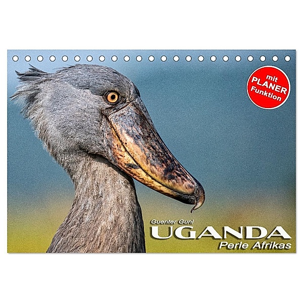 UGANDA - Perle Afrikas (Tischkalender 2024 DIN A5 quer), CALVENDO Monatskalender, Guenter Guni