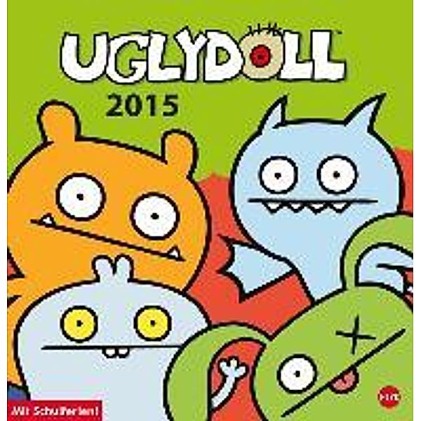 Uglydoll Posterkalender quadratisch 2015, Sun-Min Kim, David Horvath