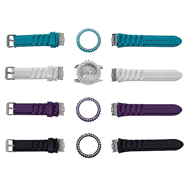 Kommentare zu Uhr-Set Trendy-Watch, 9-teilig Farbe: Violett - Weltbild.de