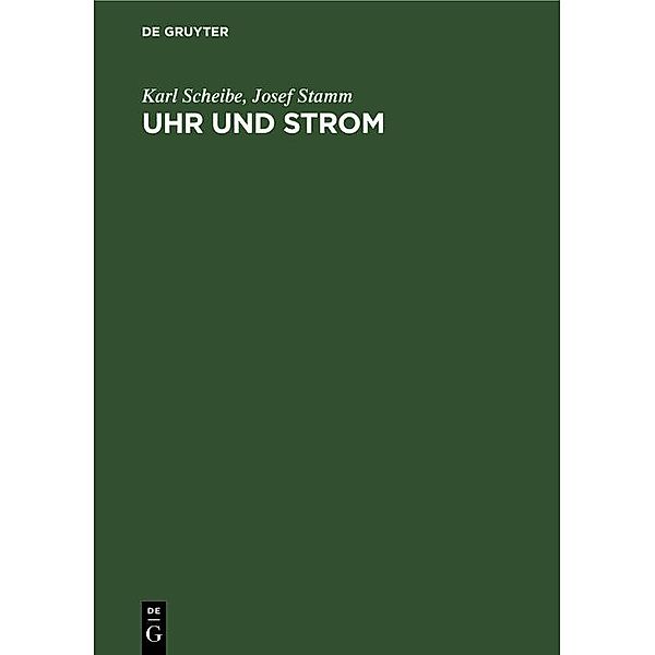Uhr und Strom / Jahrbuch des Dokumentationsarchivs des österreichischen Widerstandes, Karl Scheibe, Josef Stamm