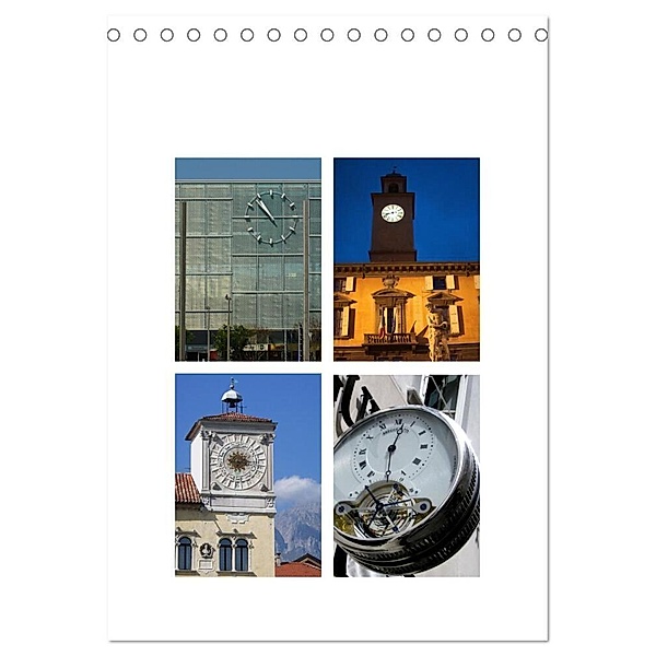 Uhr-Zeiten (Tischkalender 2024 DIN A5 hoch), CALVENDO Monatskalender, Walter J. Richtsteig
