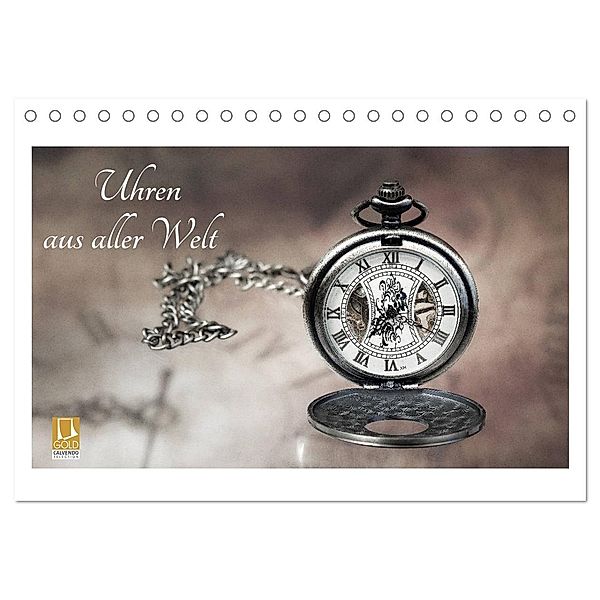 Uhren aus aller Welt (Tischkalender 2024 DIN A5 quer), CALVENDO Monatskalender, Dirk rosin