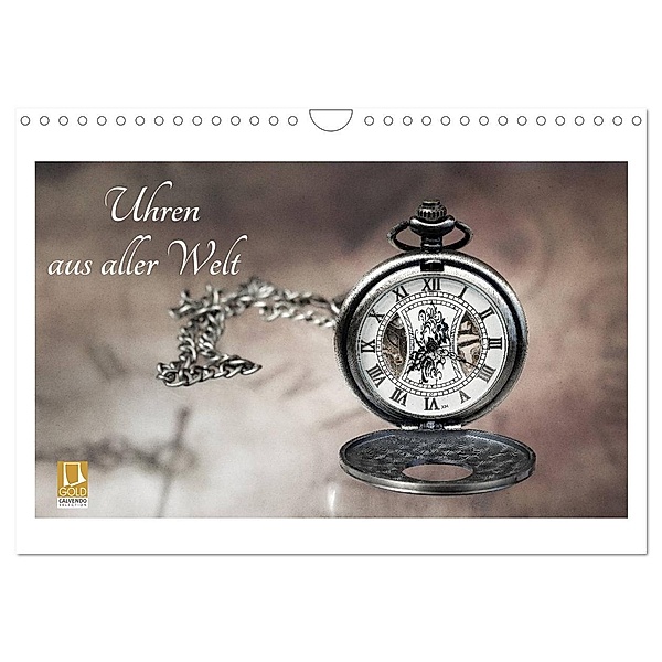 Uhren aus aller Welt (Wandkalender 2024 DIN A4 quer), CALVENDO Monatskalender, Dirk rosin