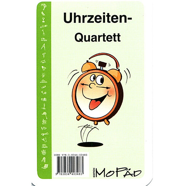 Uhrzeiten-Quartett (Kartenspiel), Heiner Müller