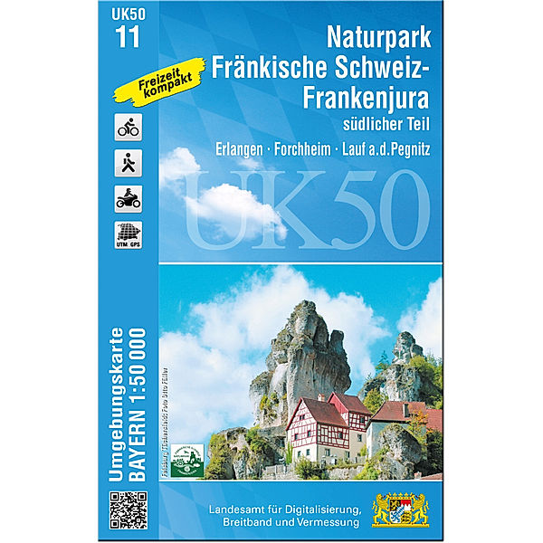 UK50-11 Naturpark Fränkische Schweiz - Frankenjura südlicher Teil