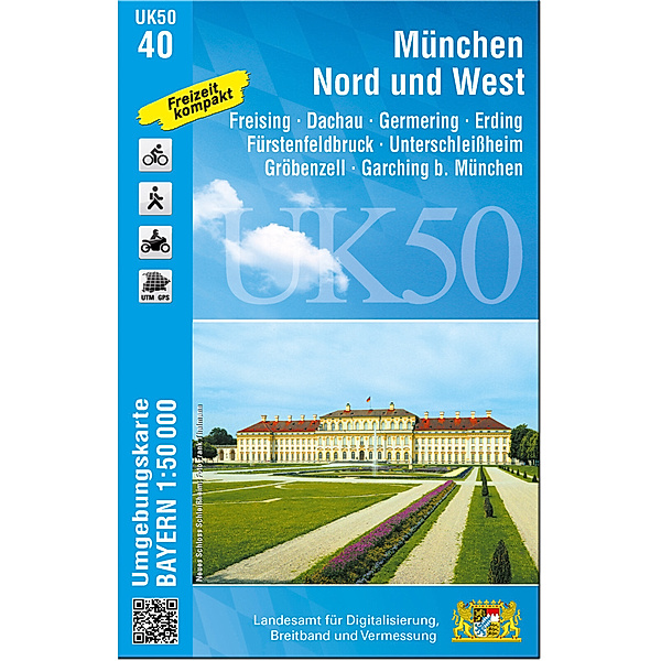 UK50-40 München Nord und West, Breitband und Vermessung, Bayern Landesamt für Digitalisierung