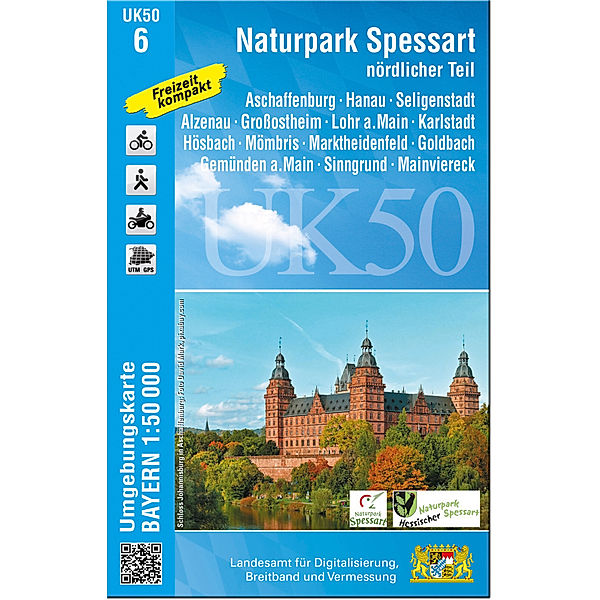 UK50-6 Naturpark Spessart nördlicher Teil