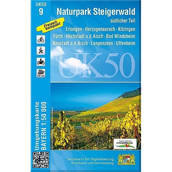 UK50-9 Naturpark Steigerwald, südlicher Teil