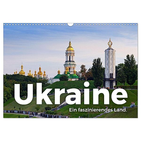 Ukraine - Ein faszinierendes Land. (Wandkalender 2024 DIN A3 quer), CALVENDO Monatskalender, M. Scott