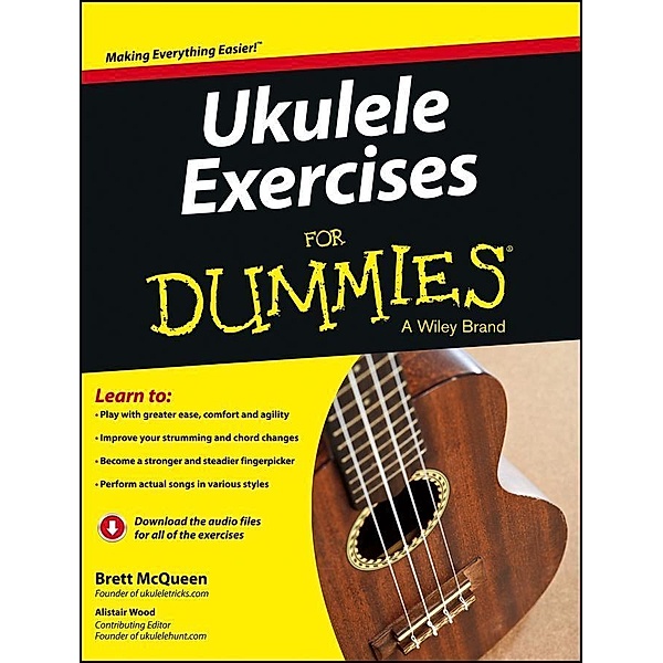 Ukulele Exercises For Dummies, Brett McQueen, Alistair Wood