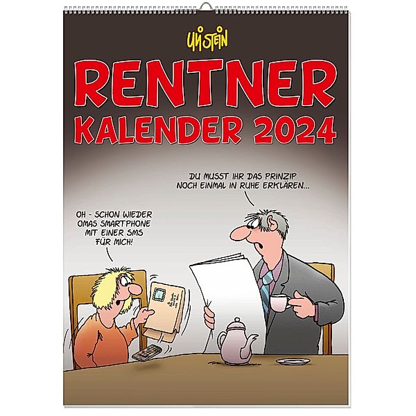 Uli Stein Rentnerkalener 2024