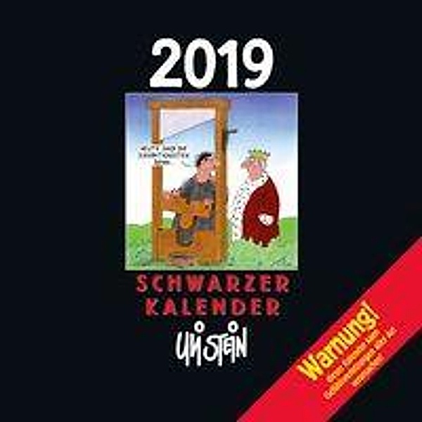 Uli Stein Schwarzer Kalender 2019, Uli Stein