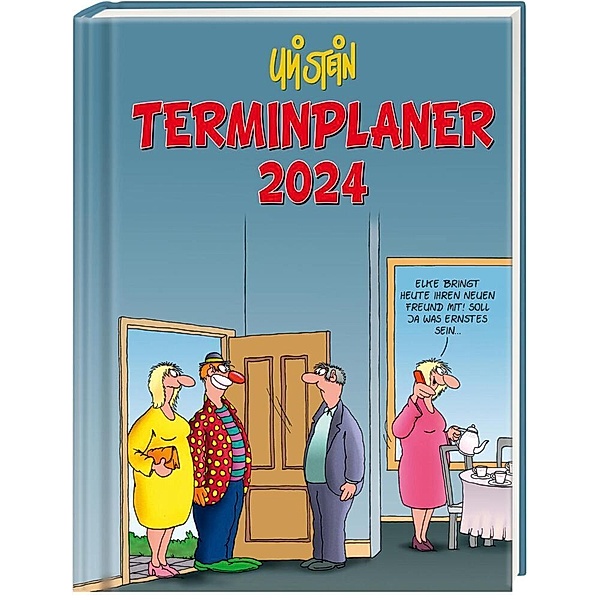 Uli Stein Terminplaner 2024: Taschenkalender, Uli Stein