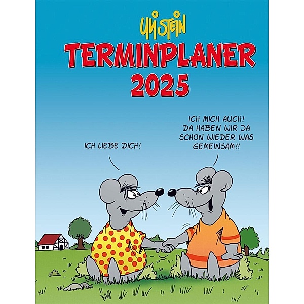 Uli Stein Terminplaner 2025: Taschenkalender, Uli Stein