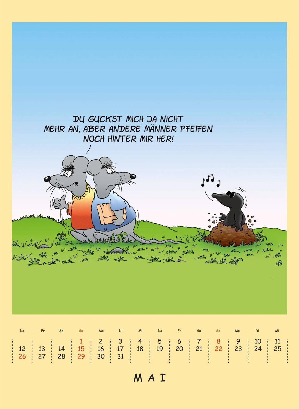 Uli Stein - Tierisch großer Kalender 2022 - Kalender bestellen