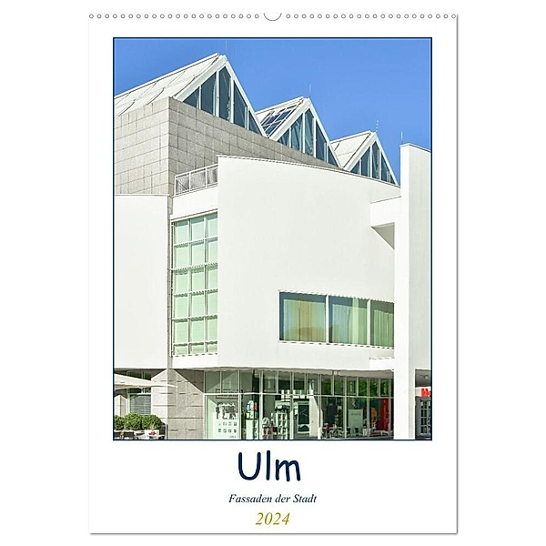 Ulm Fassaden der Stadt (Wandkalender 2024 DIN A2 hoch), CALVENDO Monatskalender, Bettina Hackstein
