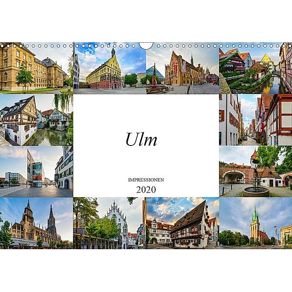 Ulm Impressionen (Wandkalender 2020 DIN A3 quer), Dirk Meutzner