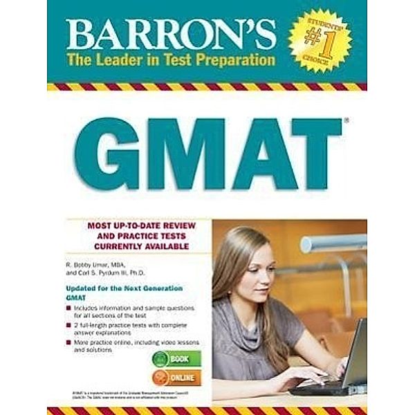 Ulmar, R: Barron's GMAT, R. Bobby Ulmar, Carl S. Pyrdum III