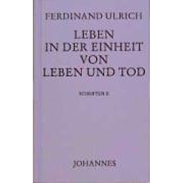 Ulrich, Ferdinand, Ferdinand Ulrich