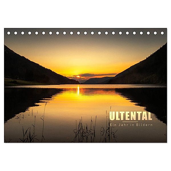 Ultental - Ein Jahr in Bildern (Tischkalender 2025 DIN A5 quer), CALVENDO Monatskalender, Calvendo, Gert Pöder