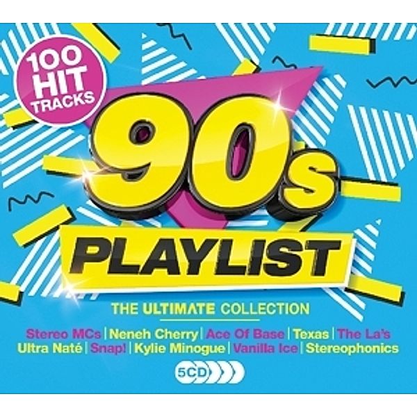 Ultimate 90s Playlist (5CD-Box), Diverse Interpreten