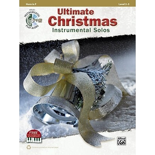 Ultimate Christmas Instrumental Solos, Horn in F, m. MP3-CD, Alfred Music