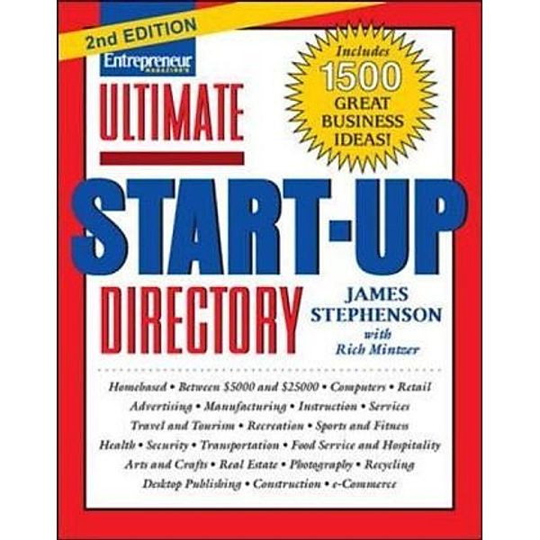 Ultimate Start-up Directory, James Stephenson