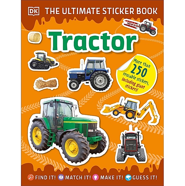 Ultimate Sticker Book Tractor, Dk