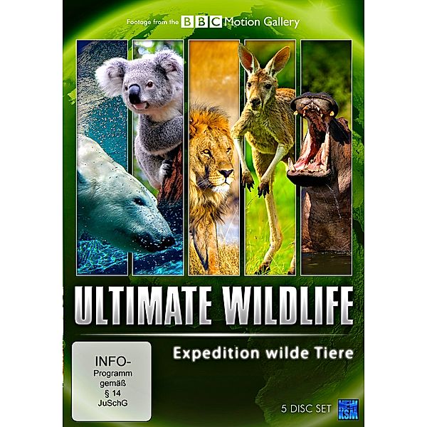 Ultimate Wildlife, 5 DVDs