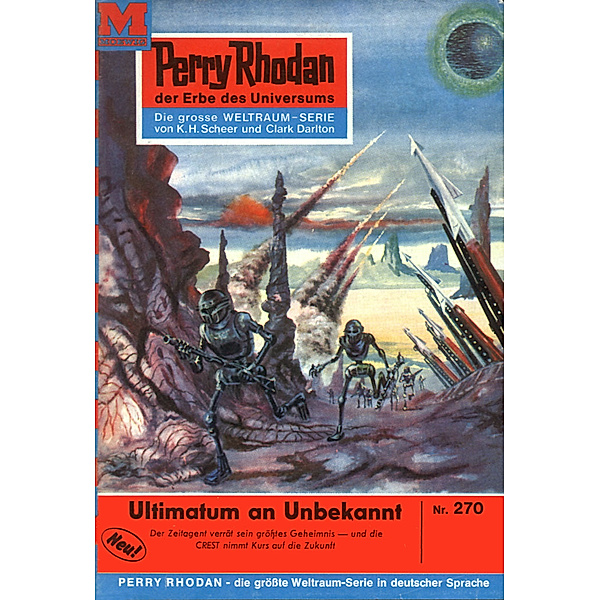 Ultimatum an Unbekannt (Heftroman) / Perry Rhodan-Zyklus Die Meister der Insel Bd.270, K. H. Scheer