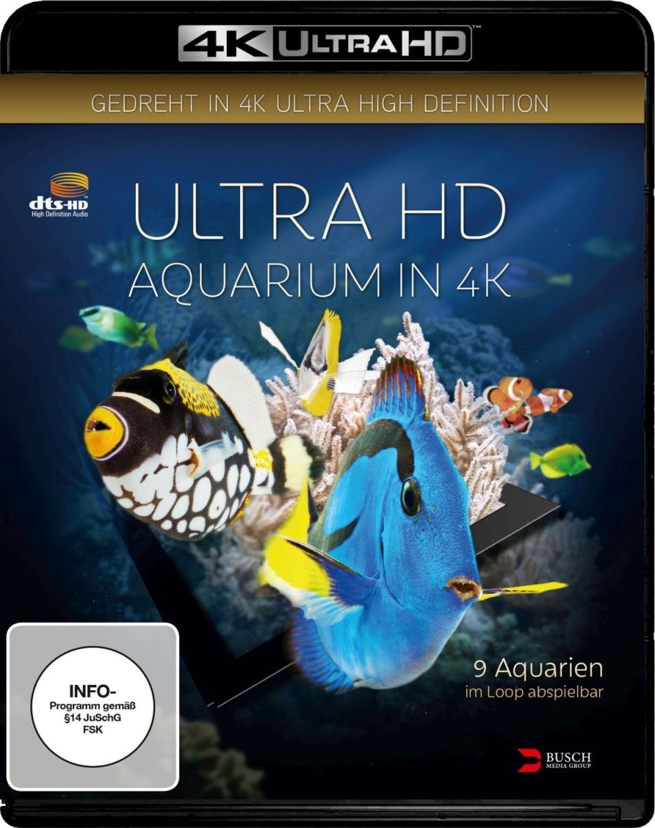 Image of Ultra HD Aquarium in 4K (4K Ultra HD)
