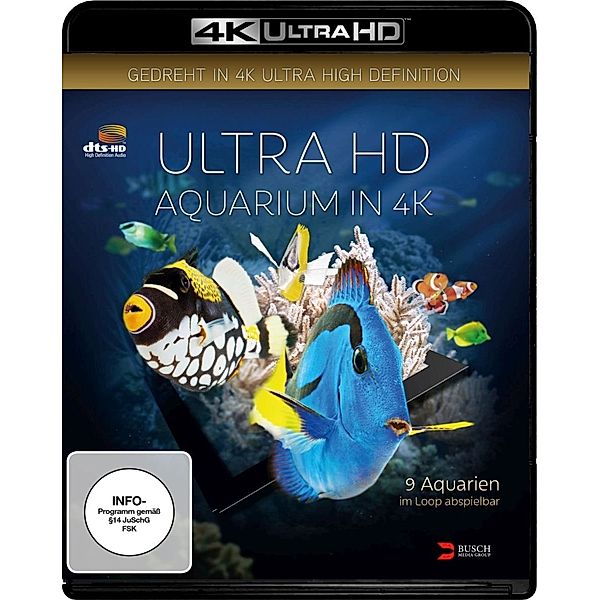 Ultra HD Aquarium in 4K (4K Ultra HD), Simon Busch