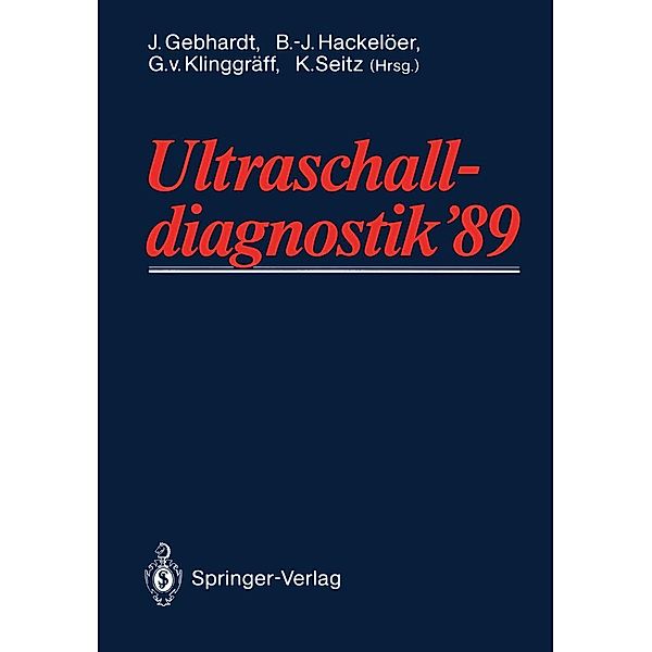 Ultraschall-diagnostik '89