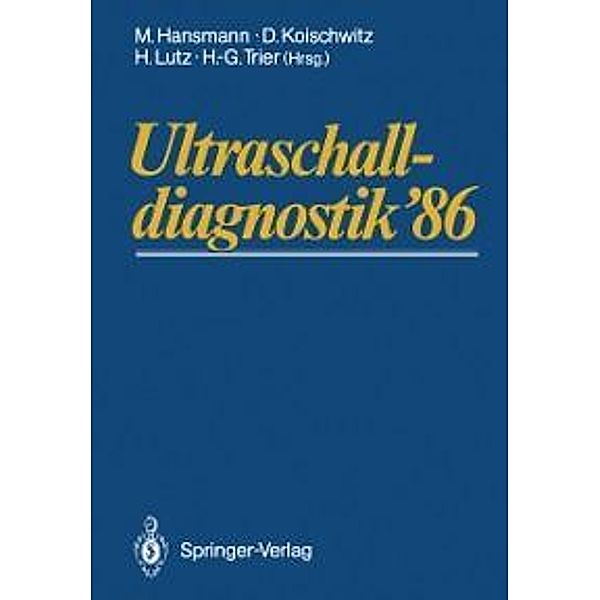 Ultraschalldiagnostik '86